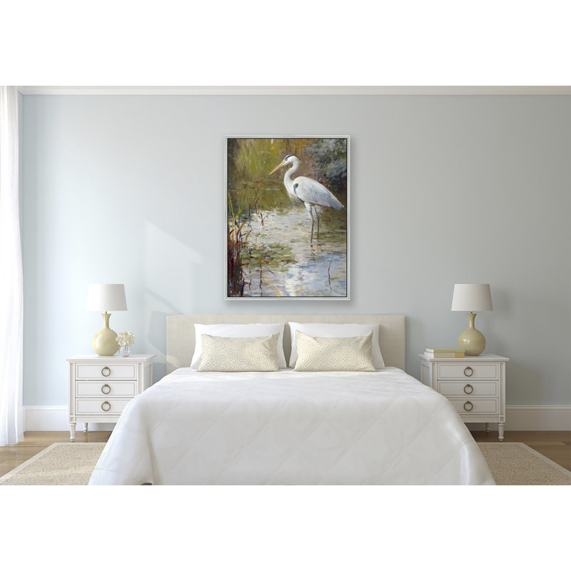 Birds, Silver, 50" H x 74" W