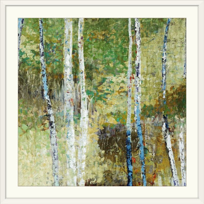 'woodland Bouleau En Peignant Imprimer Alexys Henry