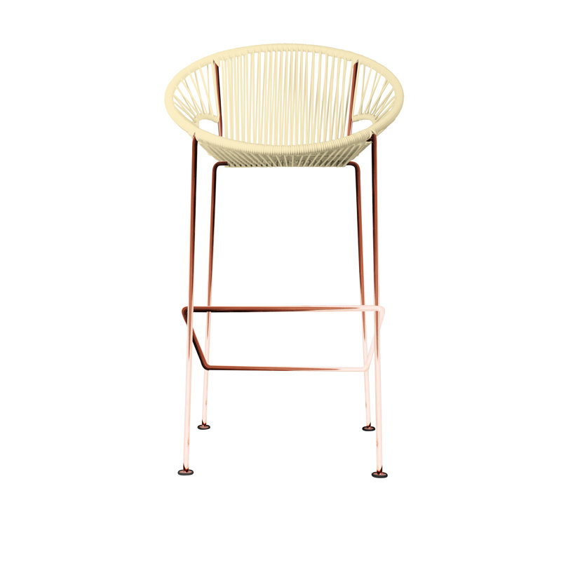 Tabouret 31 ", Cuivre, Ivoire