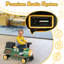 DEARAUTO train électrique à jouets 12V pour enfants, ensemble de train sans rail, locomotive et train avec roues en caoutchouc, boîte de rangement, comprend 1 locomotive et 1 chariot,-134394434