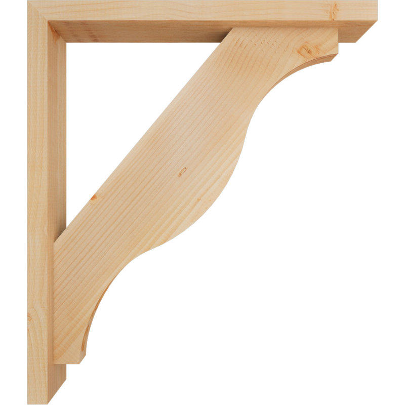 Support Funston Block avec support décalé, 30 x 26, Sapin Douglas de l 3 1/2 (lisse)