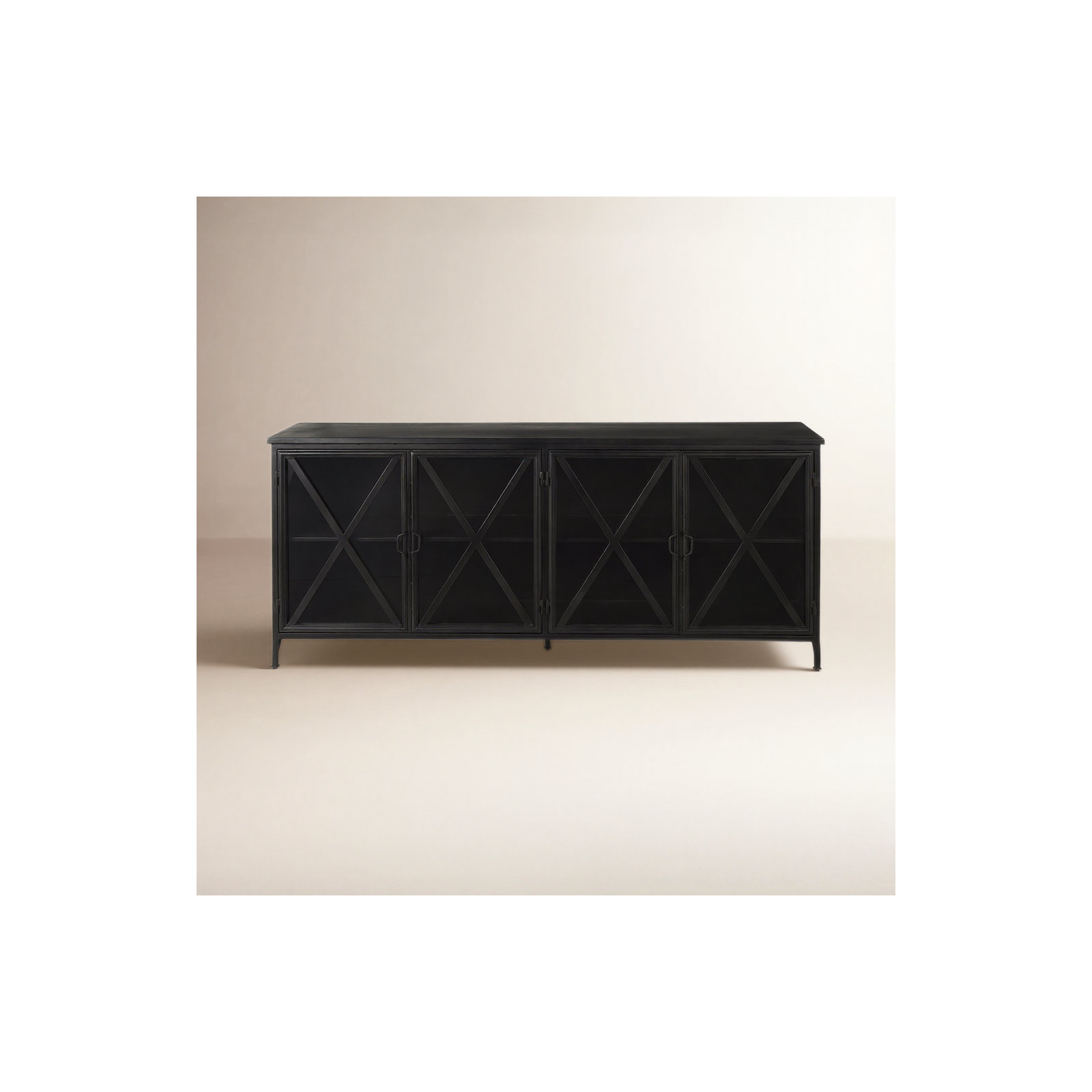 Tildon 79'' Sideboard, Black