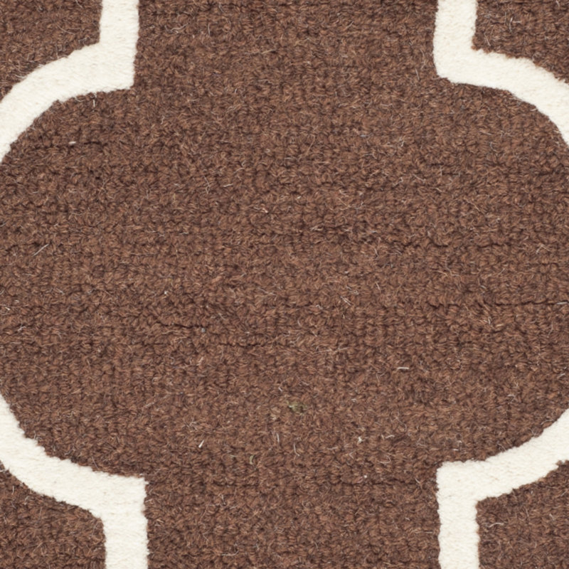 Cambridge Hand Tufted Wool Geometric Rug, Rectangle 8' x 10'