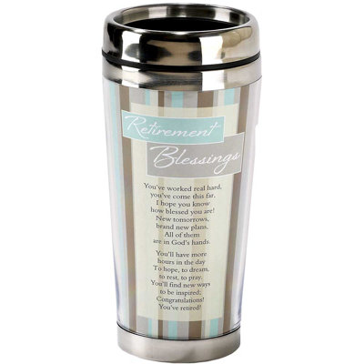 Dicksons Inc 16 fl. oz. Double Wall Insulated Stainless Steel Travel Mug with