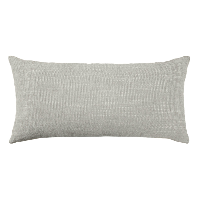 Legato Indoor / Outdoor Pillow Cover & Insert, Shell, Rectangle 9" H x 19" W