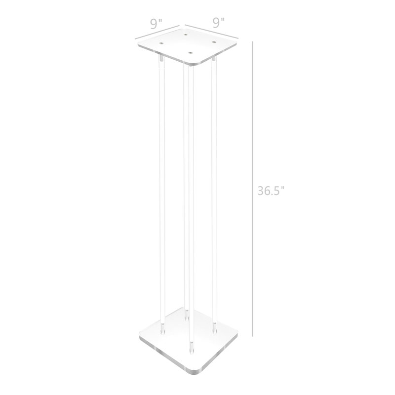 Table de bout Doyka, H 36,39 po x l 9 po x P 9 po