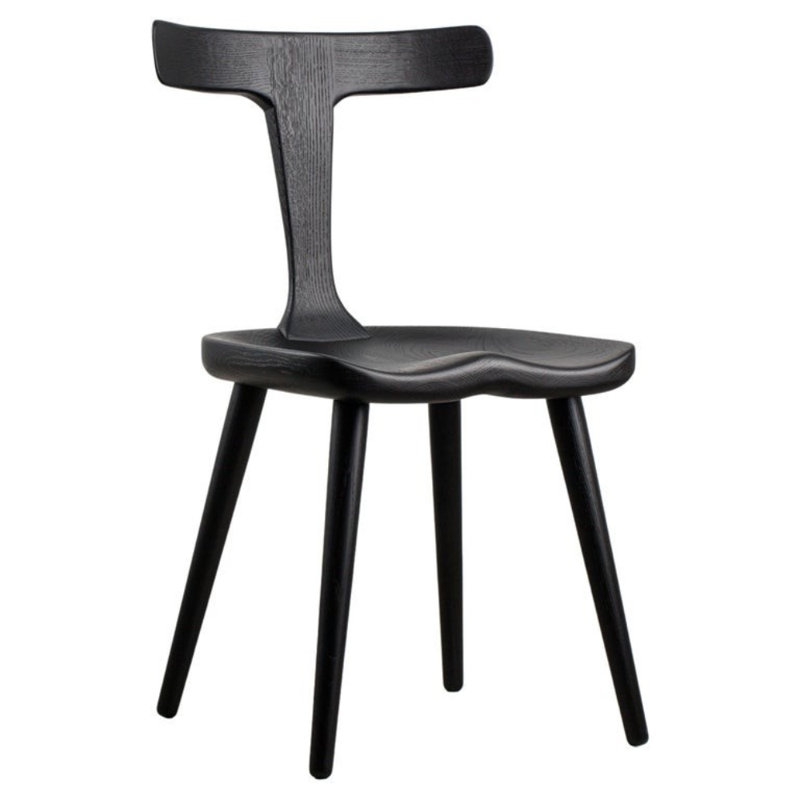 Anvil Dining Chair, Matte Black