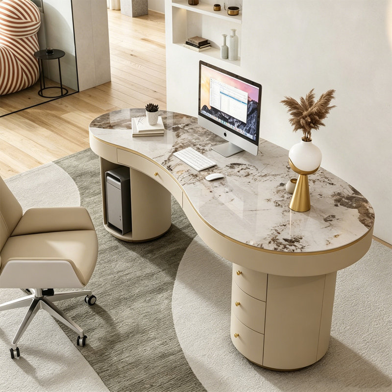 Bureau moderne 70,87 po, 30.71" H x 70.87"W x 27.56" D