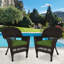 Chaise de patio avec coussins Burrowes-26962516-21220054
