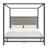 Pettaway Upholstered Metal Canopy Bed-124452783-124452790