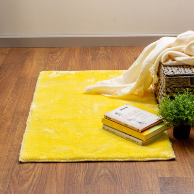 Tapis jaune Basilico