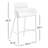 Inanna Upholstered Counter Stool