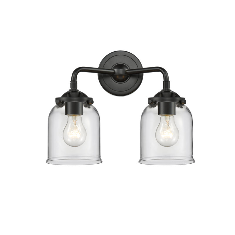 Bonomo 2 - Light Dimmable Vanity Light, Incandescent , Clear, Oil Rubbed Bronze