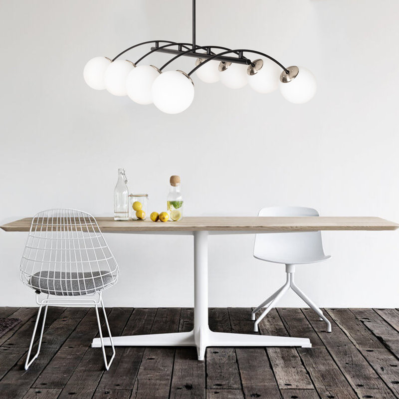 8 - Light Black Unique/Statement Pendant