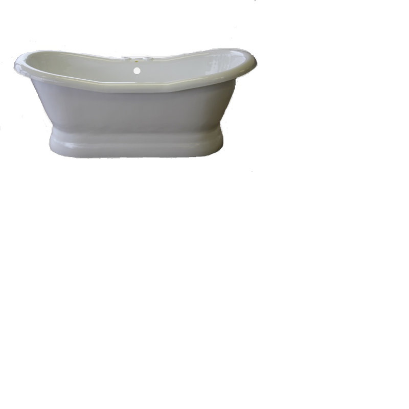 Empress 68" x 30" Pedestal Soaking Bathtub