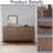 Fluted 9 Drawers Dresser-1249169912