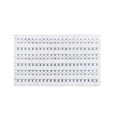 Georgia Striped Rectangle Bath Rug
