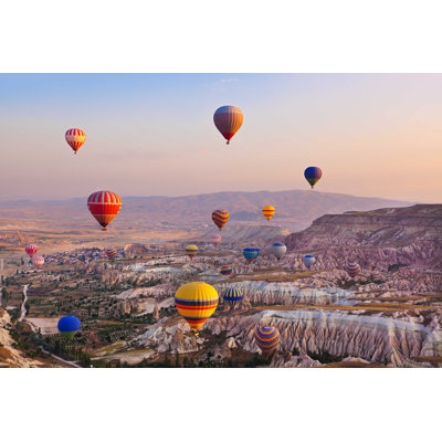 " Hot Air Balloon In Sky "