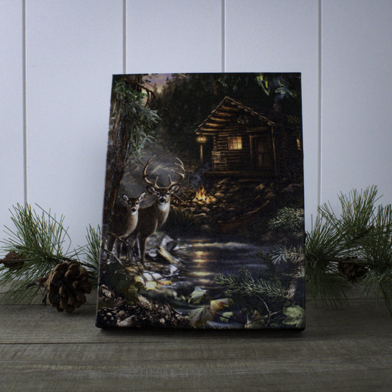 Toile de table éclairée Kinard - Deer Creek 8 x 6