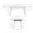 Natoya Extendable Dining Table with butterfly leaf-1126373347