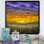 Black Picture Framed Canvas selected
