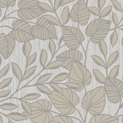 Superfresco Linden Leaf Trail Duck Egg Wallpaper