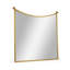 Luxe Flat Metal Wall Mirror-23515180