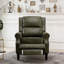 Fauteuil inclinable en similicuir