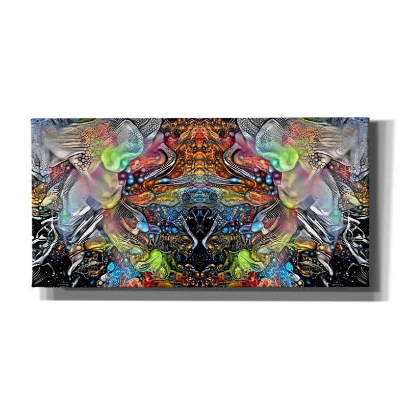 'Transcend' by Pedro Gavidia, Canvas Wall Art, 20" H x 40" W x 1.5" D