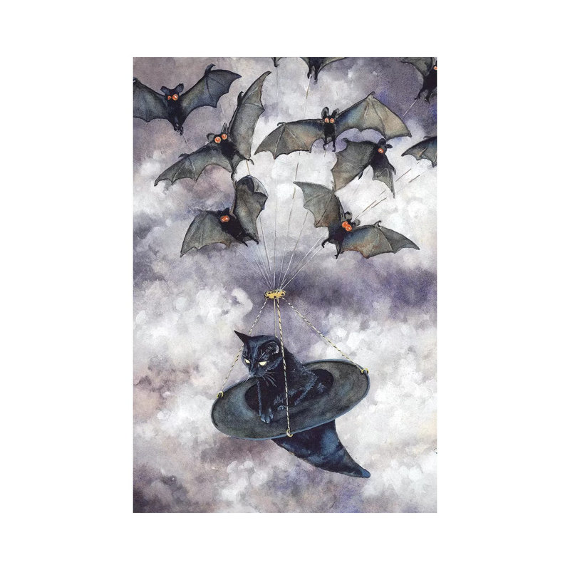 «Batmobile» - Imprimé, H 26 po x l 18 po x 1,5 po, Toile tendue