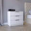 Commode 3 tiroirs, plateau supérieur