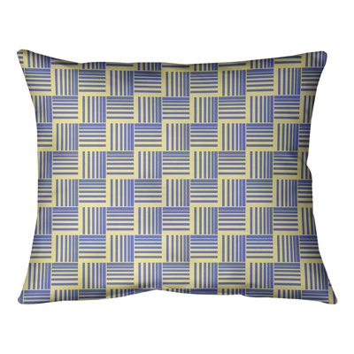 Coussin lombaire à rayures classiques Baskettressées