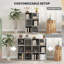 91.5cm H x 61.5cm W Cube Bookcase
