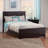 Graham Solid Wood Foundation Bed with Matching Footboard-1715052073-1715052087