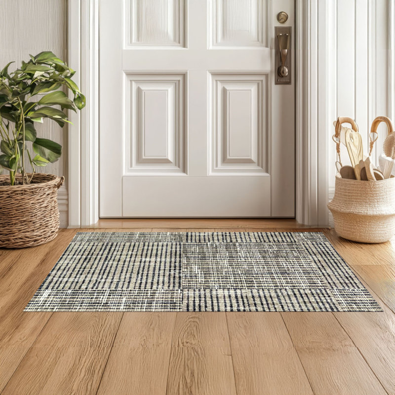 Canvas Taupe Standard 2x3 Washable Rug, Tan