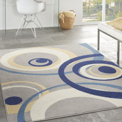 Tapis gris bohème Bo Eclectic