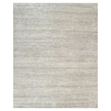 Natural Solid Textured Silk Rug - 8' x 10'