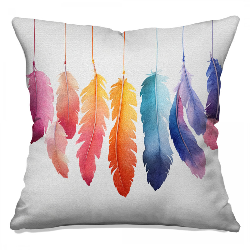 Coussins colorés, 26 po x 26 po