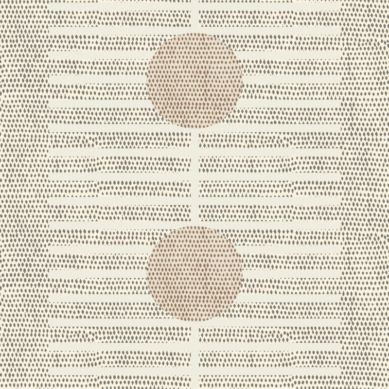 Nomalanga 10' L x 25" W Wallpaper Roll, Linen, Non-pasted