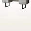 Bureau d'ordinateur 2 tiroirs Frey