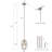 Tapley 1 - Light Kitchen Island Pendant