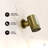 Lumiere 2-Spray Patterns 2.5 GPM Wall Mount Fixed Shower Head In Brushed Gold-121108730