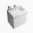 24'' Single Bathroom Vanity with Solid Surface Top-530004497-530004498
