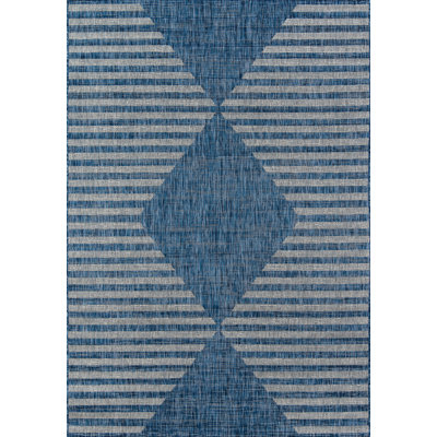 Blue Indoor/Outdoor Rug