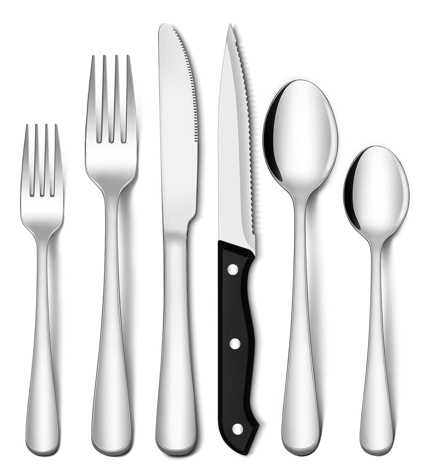 Latitude Run® Nevenka Stainless Steel Flatware Set Service for 8