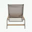 Chaise longue d'extérieur Aluminun