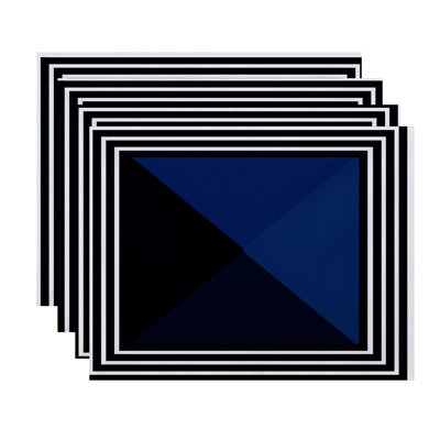 Bartow Polyester Geometric Rectangle Placemat