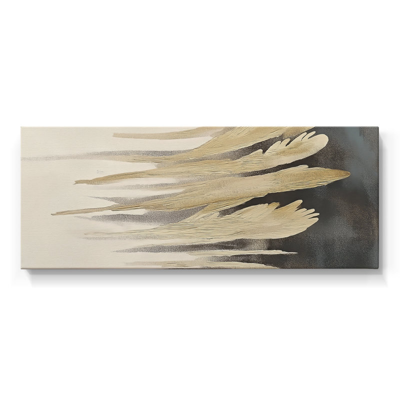 Abstrait 9 # I-Wide Gallery, H 12 po x l 30 po