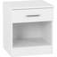 Sumrah 40cm W Manufactured Wood Bedside Table-407369381