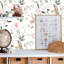 Papier peint auto-adhésif Boho Floral Bird